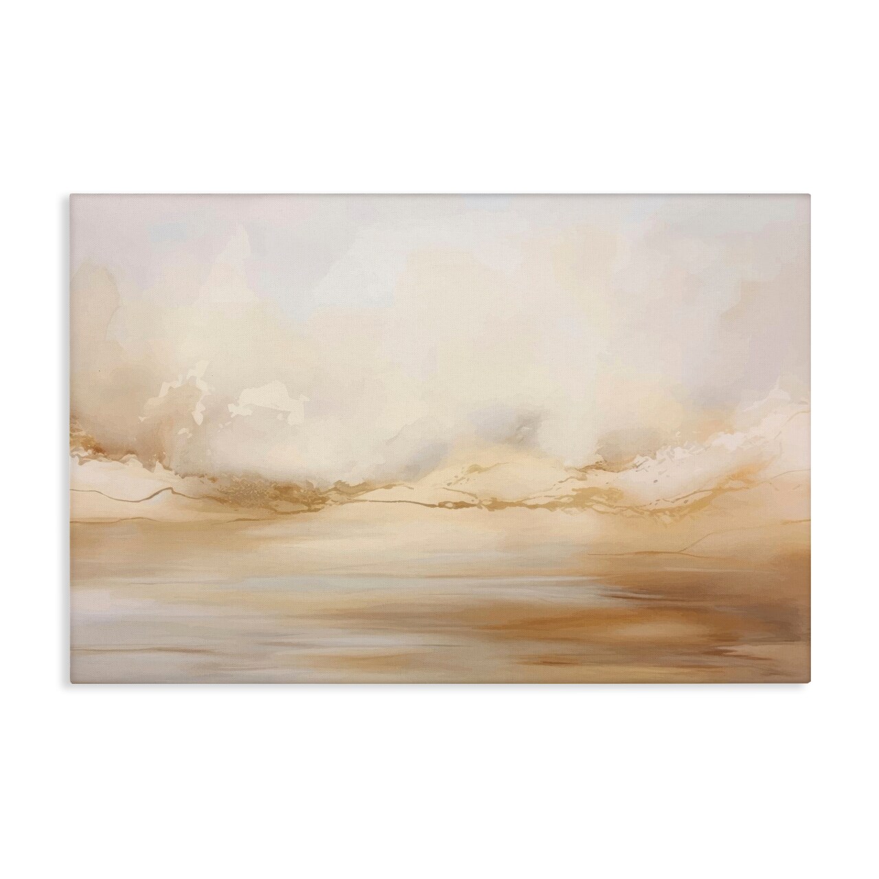 Stupell Industries Neutral Abstract Horizon Line Canvas Design by LSR Creative Studio